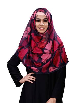 Printed Tibetian Silk Scarf Hijab Dupatta For Women 2