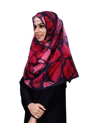 Printed Tibetian Silk Scarf Hijab Dupatta For Women 3