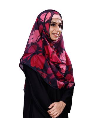 Printed Tibetian Silk Scarf Hijab Dupatta For Women 4