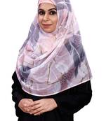 Women'S Multi Color Free Size Printed Silk Scarf Hijab