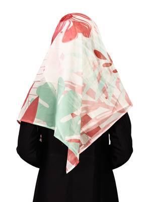 Women'S Printed Tibetian Silk Scarf Hijab Stole 3