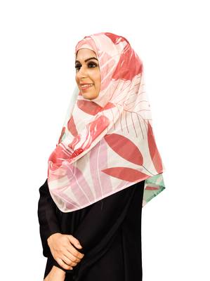 Women'S Printed Tibetian Silk Scarf Hijab Stole 5