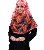 Free Size Printed Silk Scarf Hijab Dupatta For Women