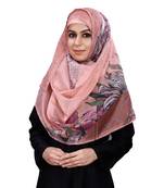 Women'S Free Size Printed Tibetian Silk Scarf Hijab