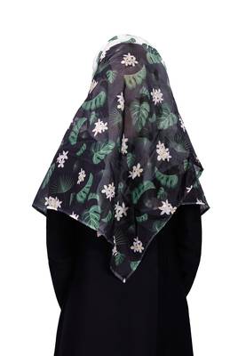 Women'S Free Size Printed Tibetian Silk Scarf Hijab 5