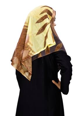 Women'S Tibetian Silk Printed Scarf Hijab 2
