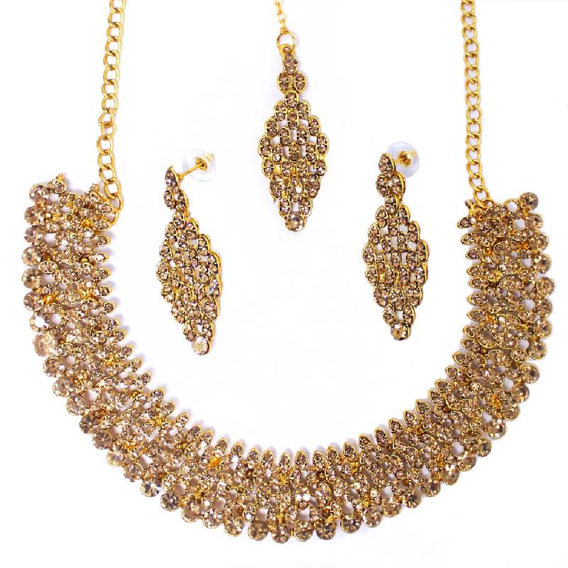 Gold necklace-sets
