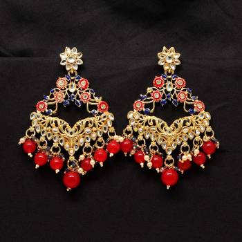 Maroon Danglers Drops 1