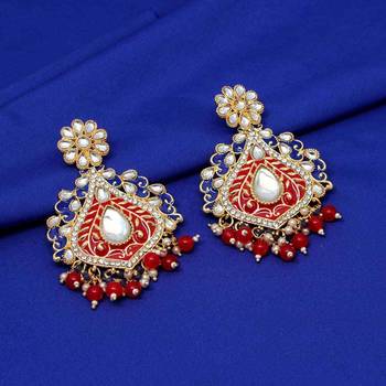 Maroon Danglers Drops 2