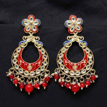 Maroon Danglers Drops 1