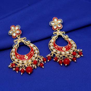 Maroon Danglers Drops 2