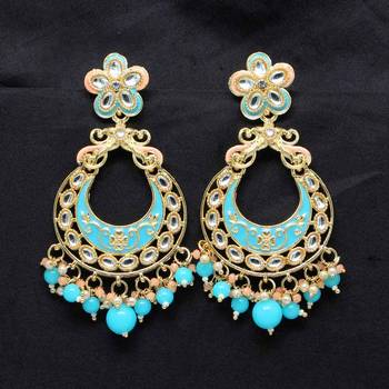 Turquoise Danglers Drops 1