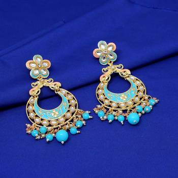 Turquoise Danglers Drops 2