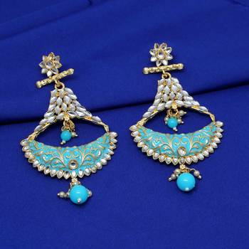 Turquoise Danglers Drops 2