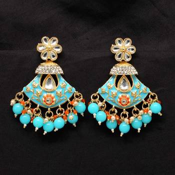 Turquoise Danglers Drops 1