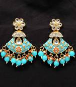 Turquoise Danglers Drops