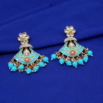 Turquoise Danglers Drops 2