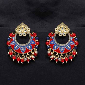 Maroon Danglers Drops 1