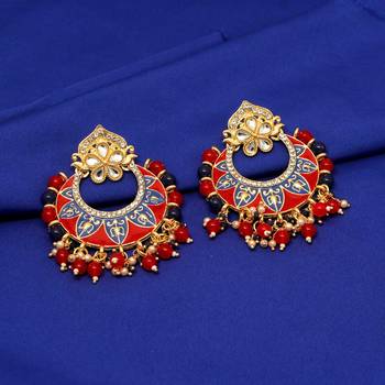 Maroon Danglers Drops 2