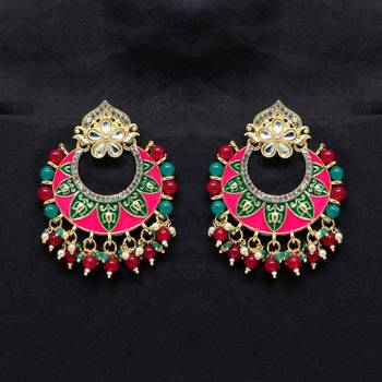 Pink Danglers Drops 1