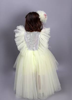 Green Vintage Princess High/Low 2