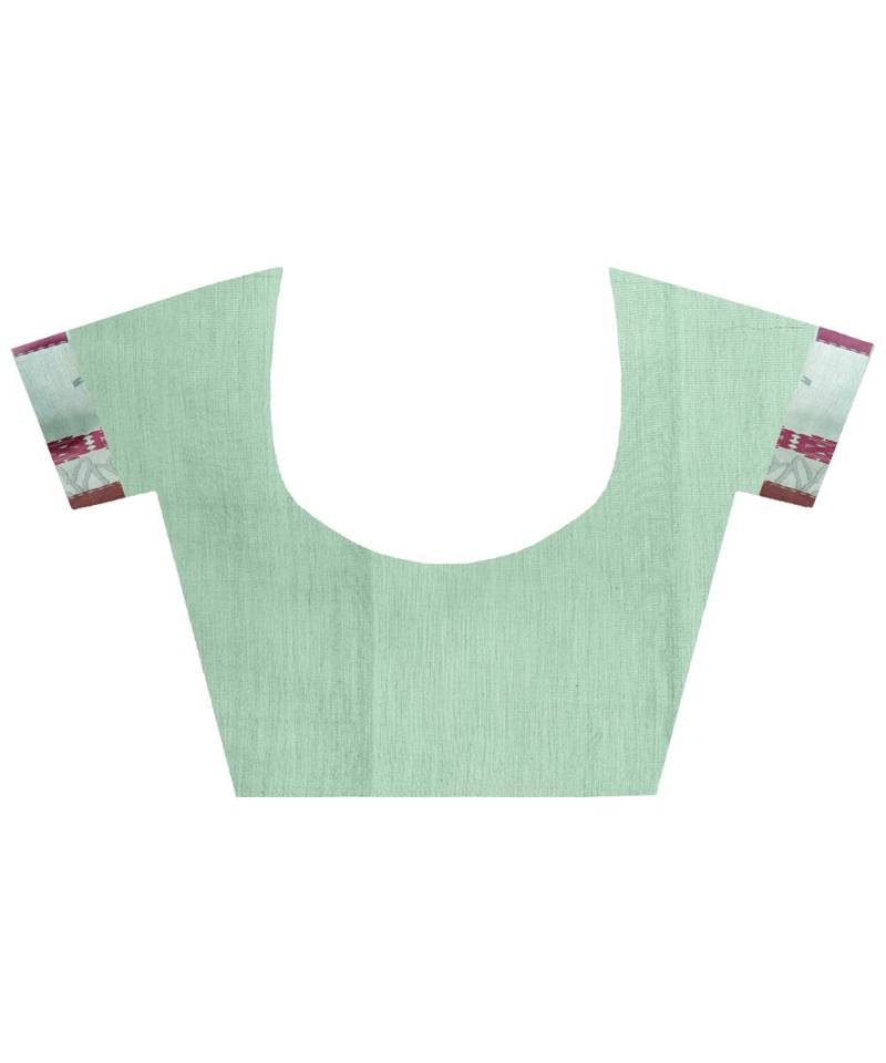 Mehandi Women  Chanderi Resham Work Fancy Banarasi Saree