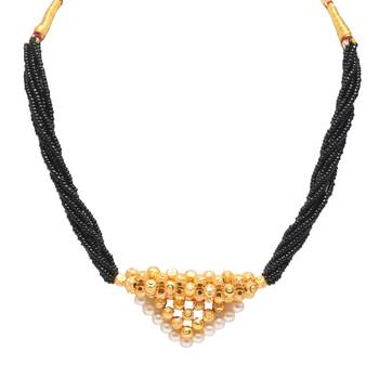 Traditional Mahahrastrian Kholapuri mangalsutra - choker 2