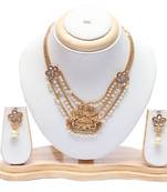 South Indian temple jewellery short necklace set