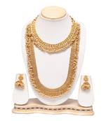 Copper base bridal necklace set