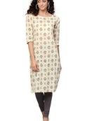 chiku rayon printed long-kurtis For Women