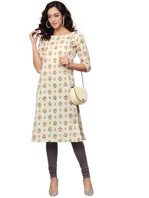 chiku rayon printed long-kurtis For Women 4