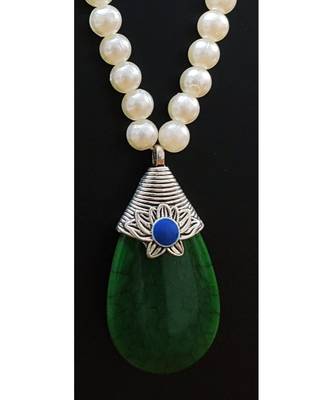 Green Agate Necklace 2