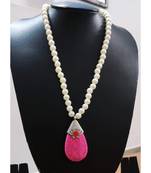 Pink Agate Necklace