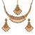 Traditional Gold Plated Stone Studded Choker Jewellery Set Earring With Maang Tikka For Women