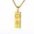 Yellow cubic zirconia pendants