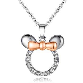 White cubic zirconia pendants 1