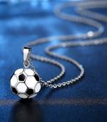 White cubic zirconia pendants