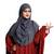 Women Viscose Cotton Instant Moti Patta Pearl Work Scarf Hijab