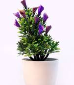 Bonsai Artificial Plant Plastic Flower Basket