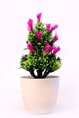 Bonsai Artificial Plant Plastic Flower Basket 2