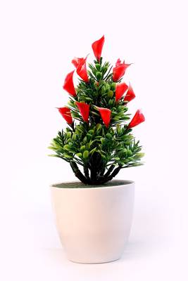 Bonsai Artificial Plant Plastic Flower Basket 2