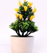 Bonsai Artificial Plant Plastic Flower Basket