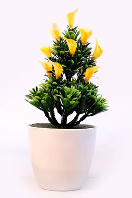 Bonsai Artificial Plant Plastic Flower Basket 2
