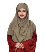 Women Viscose Cotton Instant Moti Patta Pearl Work Scarf Hijab