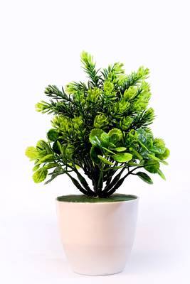 Bonsai Artificial Plant Plastic Flower Basket 2
