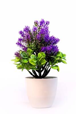 Bonsai Artificial Plant Plastic Flower Basket 2