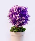 Bonsai Artificial Plant Plastic Flower Basket