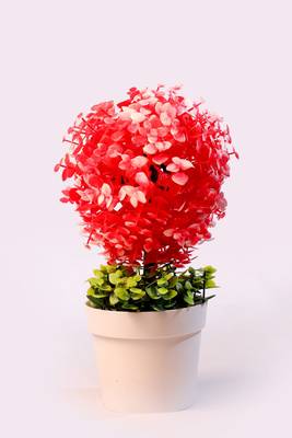 Bonsai Artificial Plant Plastic Flower Basket 1