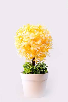 Bonsai Artificial Plant Plastic Flower Basket 1