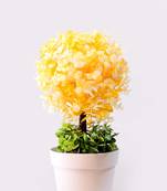 Bonsai Artificial Plant Plastic Flower Basket